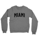 Miami Varsity Midweight Crewneck Sweatshirt-Allegiant Goods Co. Vintage Sports Apparel