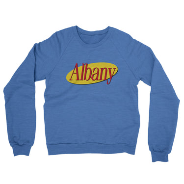 Albany Seinfeld Midweight French Terry Crewneck Sweatshirt-Allegiant Goods Co. Vintage Sports Apparel