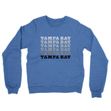 Tampa Bay Repeat Midweight French Terry Crewneck Sweatshirt-Allegiant Goods Co. Vintage Sports Apparel