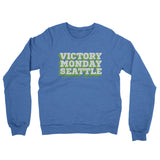 Victory Monday Seattle Midweight French Terry Crewneck Sweatshirt-Allegiant Goods Co. Vintage Sports Apparel