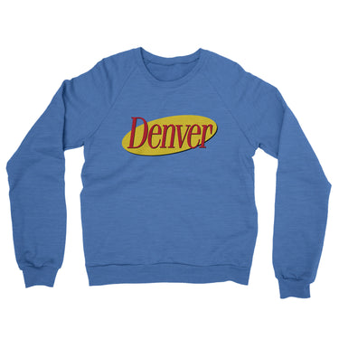 Denver Seinfeld Midweight French Terry Crewneck Sweatshirt-Allegiant Goods Co. Vintage Sports Apparel