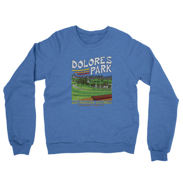 Dolores Park Midweight French Terry Crewneck Sweatshirt-Allegiant Goods Co. Vintage Sports Apparel