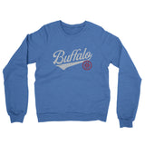 Buffalo Vintage Script Midweight French Terry Crewneck Sweatshirt-Allegiant Goods Co. Vintage Sports Apparel