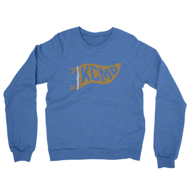 Kcmo Pennant Midweight French Terry Crewneck Sweatshirt-Allegiant Goods Co. Vintage Sports Apparel