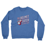 The Helmet Catch Midweight French Terry Crewneck Sweatshirt-Allegiant Goods Co. Vintage Sports Apparel