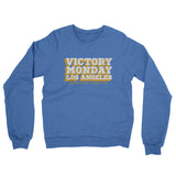 Victory Monday Los Angeles Midweight French Terry Crewneck Sweatshirt-Allegiant Goods Co. Vintage Sports Apparel