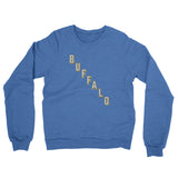 Buffalo Hockey Jersey Midweight French Terry Crewneck Sweatshirt-Allegiant Goods Co. Vintage Sports Apparel