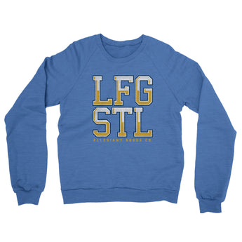 Lfg Stl Midweight French Terry Crewneck Sweatshirt-Allegiant Goods Co. Vintage Sports Apparel
