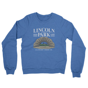 Lincoln Park Midweight French Terry Crewneck Sweatshirt-Allegiant Goods Co. Vintage Sports Apparel