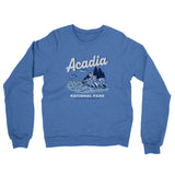 Acadia National Park Midweight Crewneck Sweatshirt-Allegiant Goods Co. Vintage Sports Apparel