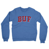 BUF Varsity Midweight Crewneck Sweatshirt-Allegiant Goods Co. Vintage Sports Apparel