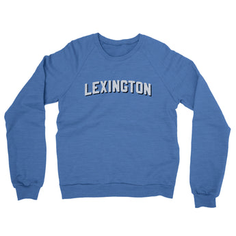 Lexington Varsity Midweight Crewneck Sweatshirt-Allegiant Goods Co. Vintage Sports Apparel