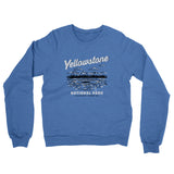 Yellowstone National Park Midweight Crewneck Sweatshirt-Allegiant Goods Co. Vintage Sports Apparel