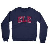Cle Varsity Midweight Crewneck Sweatshirt-Allegiant Goods Co. Vintage Sports Apparel