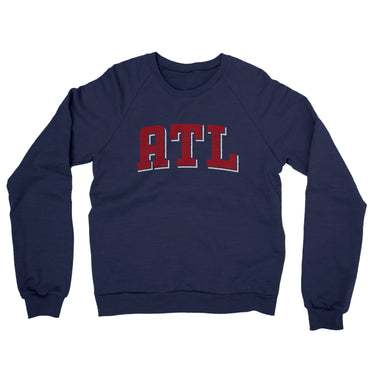 ATL Varsity Midweight Crewneck Sweatshirt-Allegiant Goods Co. Vintage Sports Apparel
