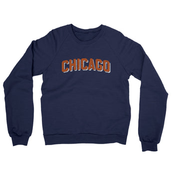 Chicago Varsity Midweight Crewneck Sweatshirt-Allegiant Goods Co. Vintage Sports Apparel