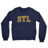 Stl Varsity Midweight Crewneck Sweatshirt-Allegiant Goods Co. Vintage Sports Apparel