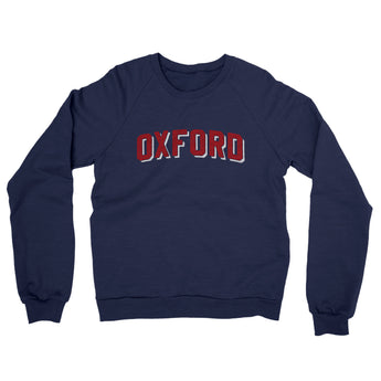Oxford Varsity Midweight Crewneck Sweatshirt-Allegiant Goods Co. Vintage Sports Apparel