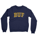 BUF Varsity Midweight Crewneck Sweatshirt-Allegiant Goods Co. Vintage Sports Apparel