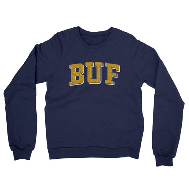 BUF Varsity Midweight Crewneck Sweatshirt-Allegiant Goods Co. Vintage Sports Apparel