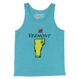Vermont Golf Men/Unisex Tank Top-Allegiant Goods Co. Vintage Sports Apparel