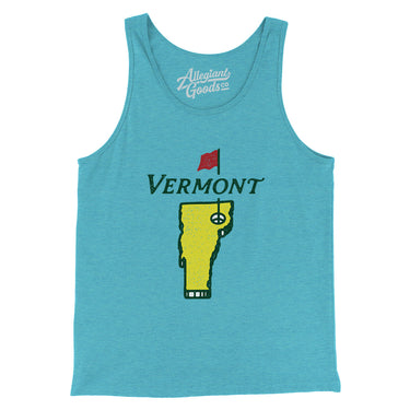 Vermont Golf Men/Unisex Tank Top-Allegiant Goods Co. Vintage Sports Apparel