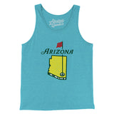 Arizona Golf Men/Unisex Tank Top-Allegiant Goods Co. Vintage Sports Apparel