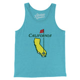 California Golf Men/Unisex Tank Top-Allegiant Goods Co. Vintage Sports Apparel