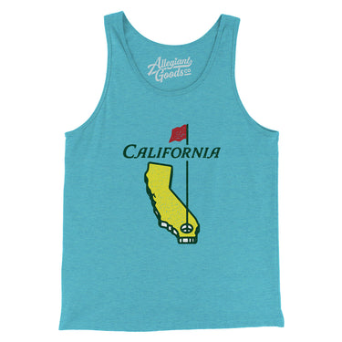 California Golf Men/Unisex Tank Top-Allegiant Goods Co. Vintage Sports Apparel