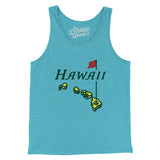 Hawaii Golf Men/Unisex Tank Top-Allegiant Goods Co. Vintage Sports Apparel