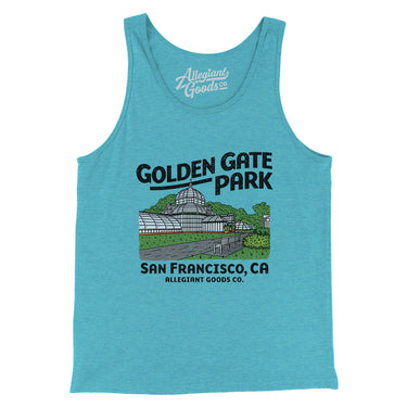 Golden Gate Park Men/Unisex Tank Top-Allegiant Goods Co. Vintage Sports Apparel