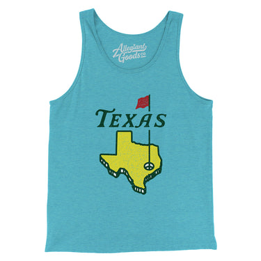 Texas Golf Men/Unisex Tank Top-Allegiant Goods Co. Vintage Sports Apparel