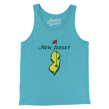 New Jersey Golf Men/Unisex Tank Top-Allegiant Goods Co. Vintage Sports Apparel