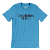 Charlotte's Number 1 Fan Men/Unisex T-Shirt-Allegiant Goods Co. Vintage Sports Apparel