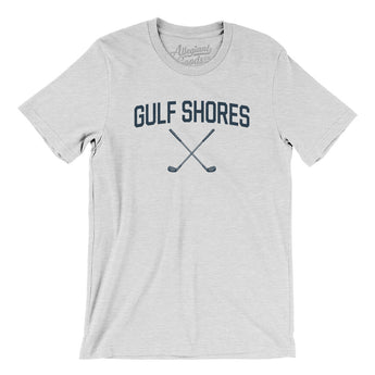 Gulf Shores Golf Men/Unisex T-Shirt-Ash-Allegiant Goods Co. Vintage Sports Apparel