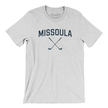 Missoula Golf Men/Unisex T-Shirt-Ash-Allegiant Goods Co. Vintage Sports Apparel