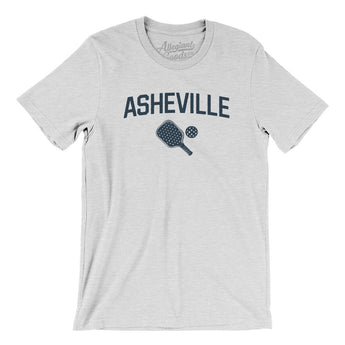 Asheville Pickleball Men/Unisex T-Shirt-Ash-Allegiant Goods Co. Vintage Sports Apparel