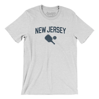 New Jersey Pickleball Men/Unisex T-Shirt-Ash-Allegiant Goods Co. Vintage Sports Apparel
