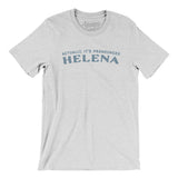 Actually It's Pronounced Helena Men/Unisex T-Shirt-Ash-Allegiant Goods Co. Vintage Sports Apparel