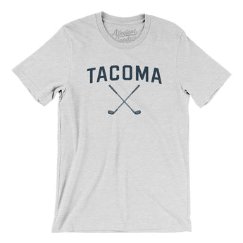 Tacoma Golf Men/Unisex T-Shirt-Ash-Allegiant Goods Co. Vintage Sports Apparel
