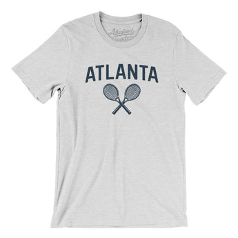 Atlanta Tennis Men/Unisex T-Shirt-Ash-Allegiant Goods Co. Vintage Sports Apparel