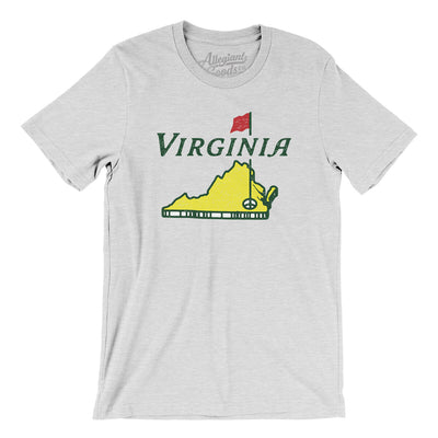 Virginia Golf Men/Unisex T-Shirt-Ash-Allegiant Goods Co. Vintage Sports Apparel