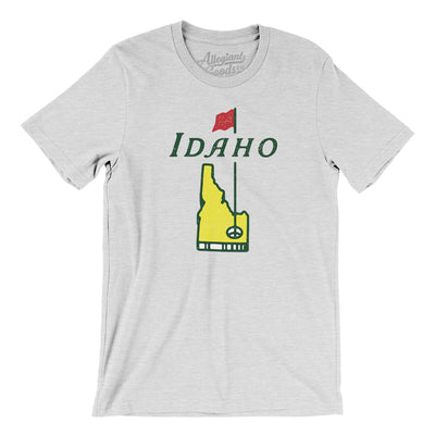 Idaho Golf Men/Unisex T-Shirt-Ash-Allegiant Goods Co. Vintage Sports Apparel
