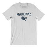 Mackinac Pickleball Men/Unisex T-Shirt-Ash-Allegiant Goods Co. Vintage Sports Apparel