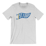 St Louis Pennant Men/Unisex T-Shirt-Allegiant Goods Co. Vintage Sports Apparel