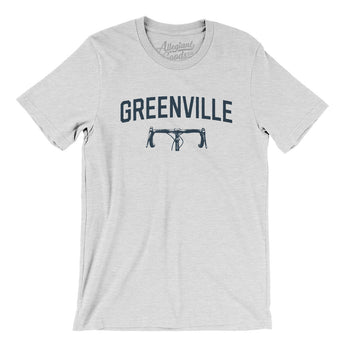 Greenville Cycling Men/Unisex T-Shirt-Ash-Allegiant Goods Co. Vintage Sports Apparel