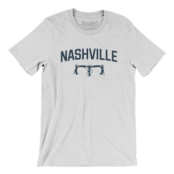 Nashville Cycling Men/Unisex T-Shirt-Ash-Allegiant Goods Co. Vintage Sports Apparel