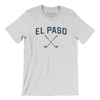 El Paso Golf Men/Unisex T-Shirt-Ash-Allegiant Goods Co. Vintage Sports Apparel