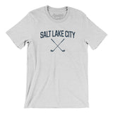 Salt Lake City Golf Men/Unisex T-Shirt-Ash-Allegiant Goods Co. Vintage Sports Apparel