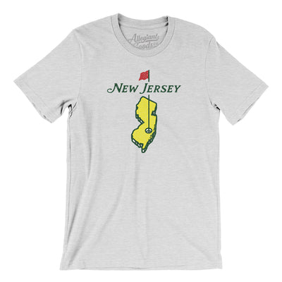 New Jersey Golf Men/Unisex T-Shirt-Ash-Allegiant Goods Co. Vintage Sports Apparel